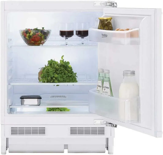 Beko BU1103N - Frigorifero da Incasso con Porta Fissa, 60 cm, Silenzioso 35 dB