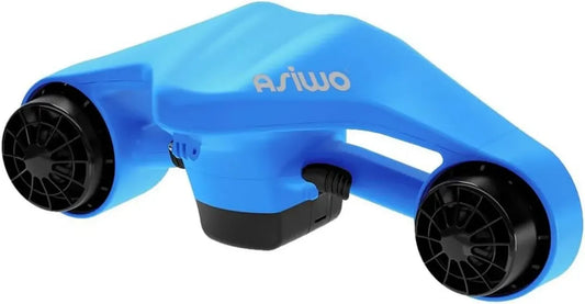 Scooter Subacqueo Elettrico Asiwo con Supporto per Action Camera - Doppio Motore Impermeabile per Immersioni e Snorkeling