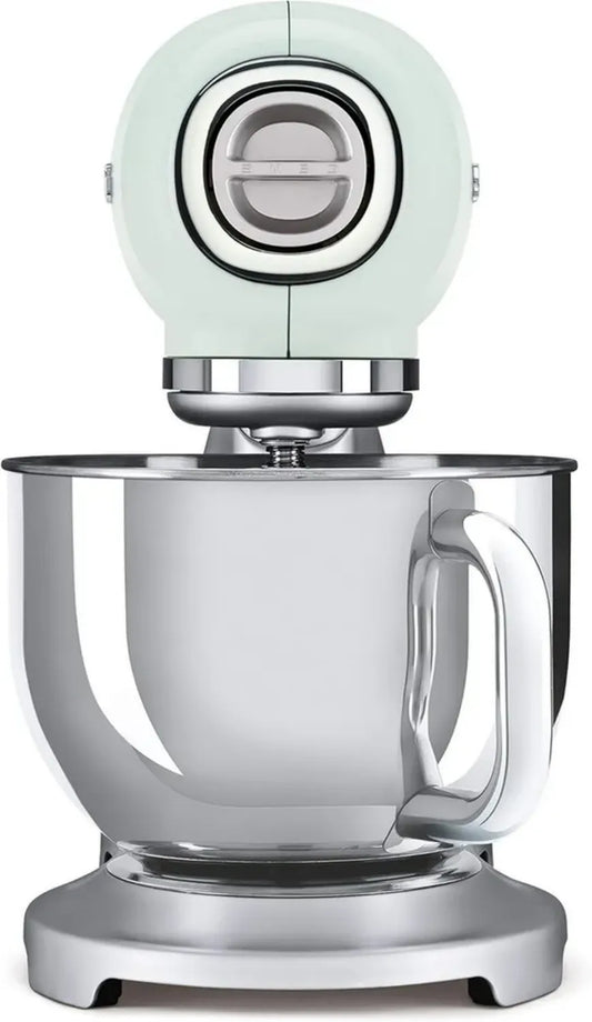 Smeg SMF02PGEU Impastatrice con Supporto, Verde Pastello, 800 W