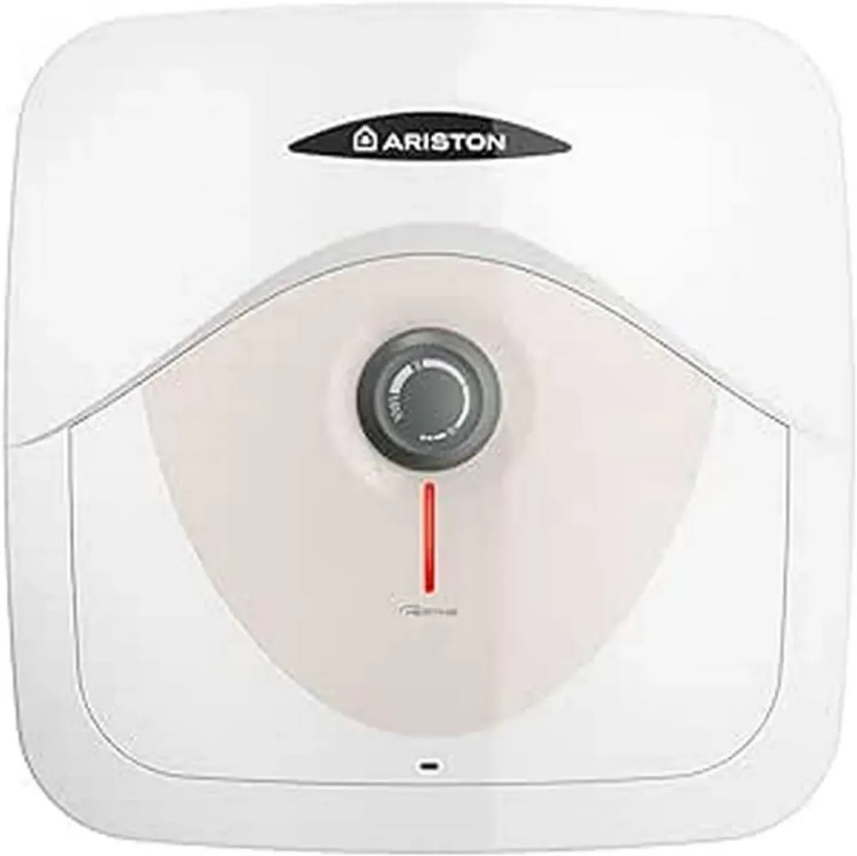 Ariston Dune RS - Scaldabagno Elettrico 10L con Display LED, Installazione Sopralavello, Beige, 220V, Classe A