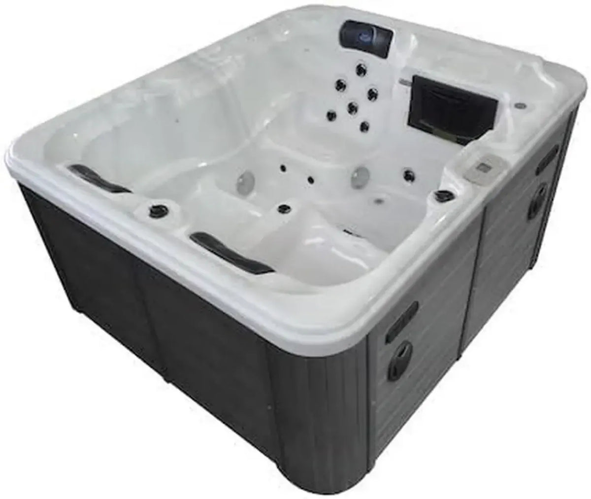 Minipiscina Spa Italia 208x175 cm, 3 Posti, 30 Getti con Radio e Bluetooth