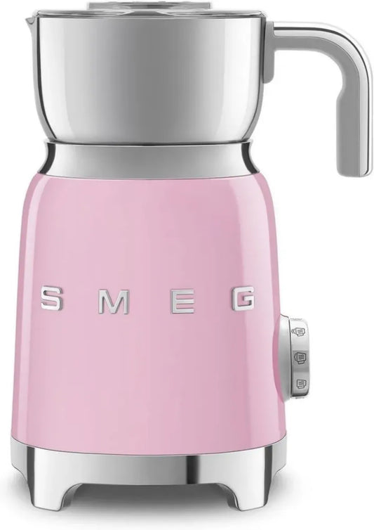 Smeg Montalatte con Tecnologia a Induzione, 6 Programmi e Caraffa da 600 ml, Rosa